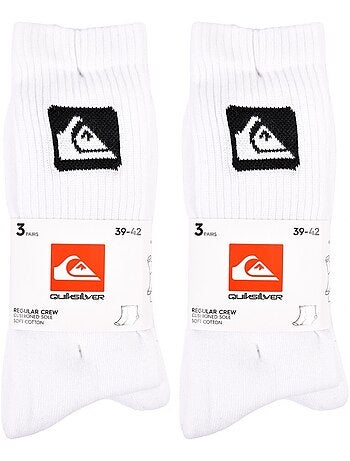 Pack de 6 calcetines QUIKSILVER acolchados crew