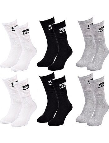 Pack de 6 calcetines QUIKSILVER acolchados crew