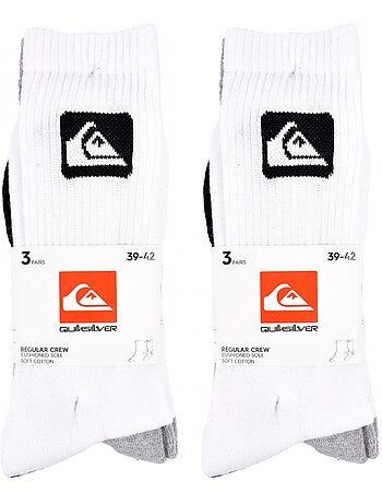 Pack de 6 calcetines QUIKSILVER acolchados crew