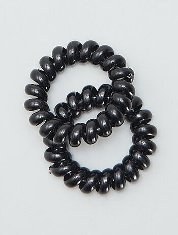 Pack de 6 gomas de pelo tipo tortis