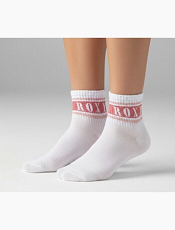 Pack de 6 pares calcetines cortos quarter ROXY