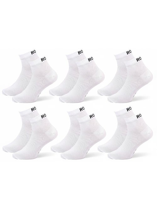 Pack de 6 pares calcetines cortos quarter ROXY - Kiabi