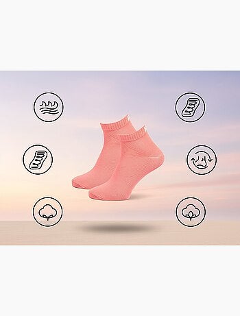 Pack de 6 pares calcetines cortos quarter ROXY