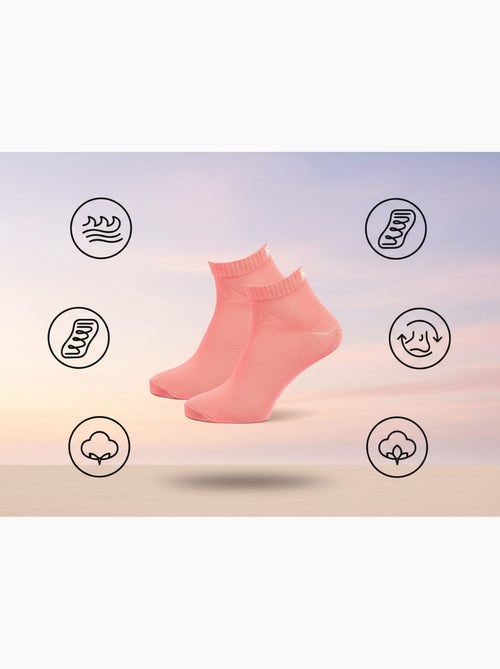 Pack de 6 pares calcetines cortos quarter ROXY - Kiabi