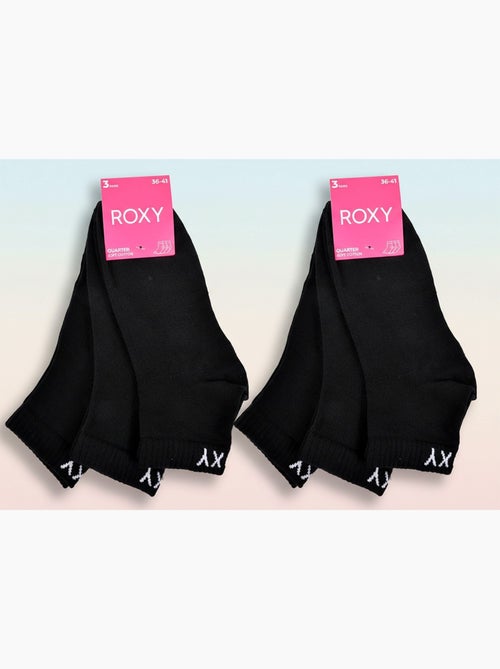 Pack de 6 pares calcetines cortos quarter ROXY - Kiabi