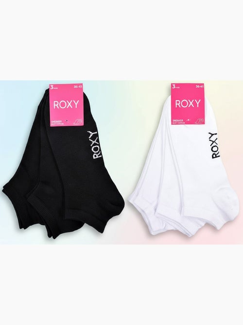 Pack de 6 pares calcetines cortos sneaker ROXY - Kiabi