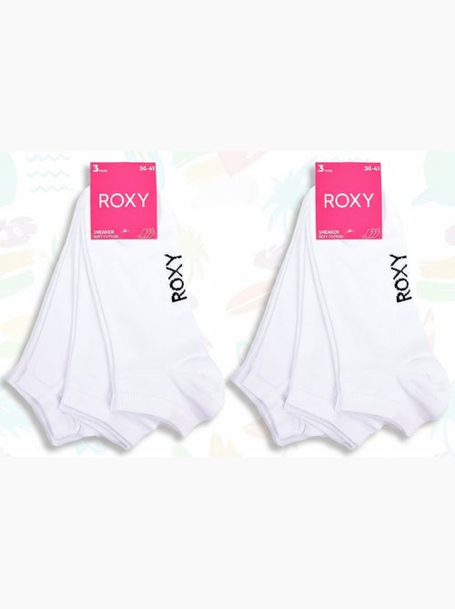 Pack de 6 pares calcetines cortos sneaker ROXY - Kiabi