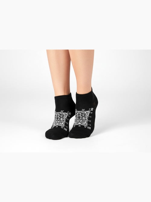 Pack de 6 pares calcetines cortos sneaker ROXY - Kiabi