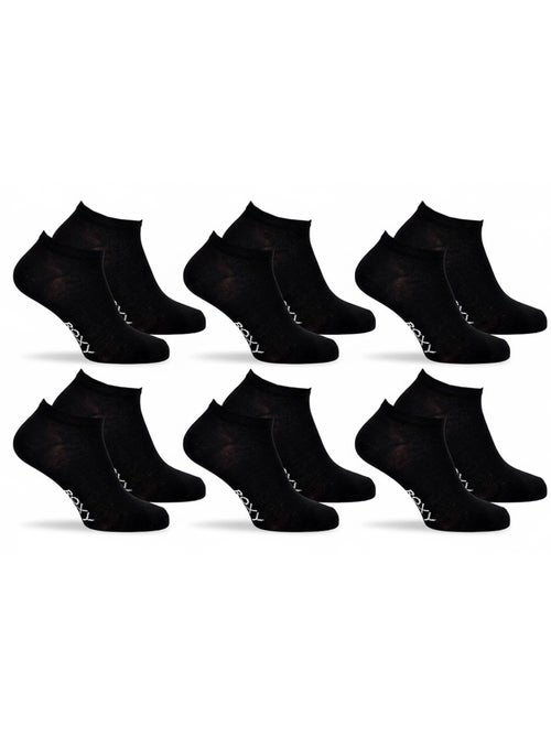 Pack de 6 pares calcetines cortos sneaker ROXY - Kiabi