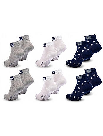 Pack de 6 Pares Calcetines Niño Quarter QUIKSILVER Deporte