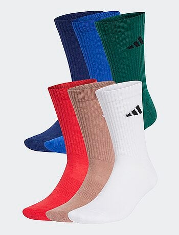 Pack de 6 pares de calcetines 'adidas'