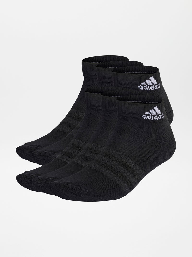 Pack de 6 pares de calcetines 'adidas' negro - Kiabi