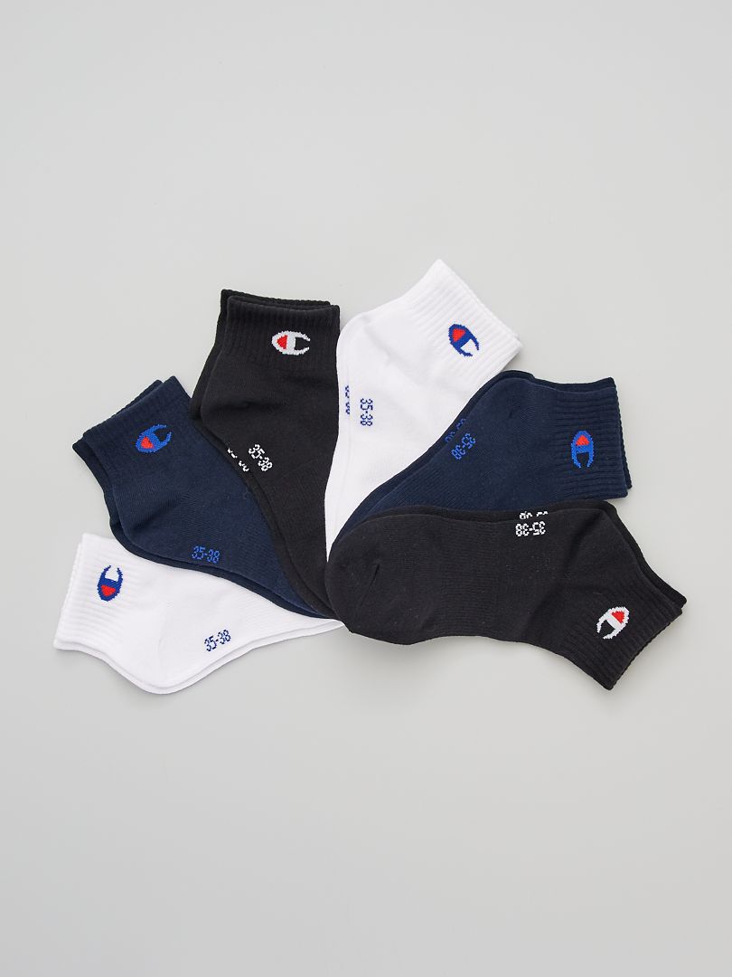 Pack de 6 pares de calcetines cortos 'Champion' BEIGE - Kiabi
