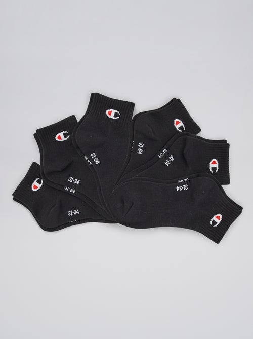 Pack de 6 pares de calcetines cortos 'Champion' - Kiabi