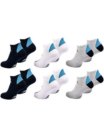 Pack de 6 pares de calcetines hombre Sneaker Sport QUIKSILVER