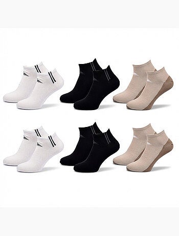 Pack de 6 pares de calcetines hombre Sneaker Sport QUIKSILVER