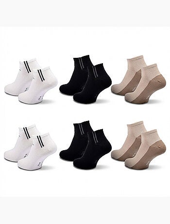 Pack de 6 pares de calcetines hombre Sneaker Sport QUIKSILVER