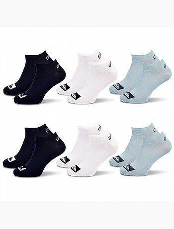 Pack de 6 pares de calcetines hombre Sneaker Sport QUIKSILVER