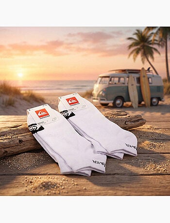 Pack de 6 pares de calcetines hombre Sneaker Sport QUIKSILVER