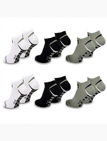 Pack de 6 pares de calcetines hombre Sneaker Sport QUIKSILVER