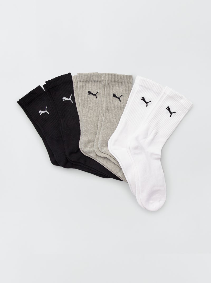 Pack de 6 pares de calcetines 'Puma' BEIGE - Kiabi