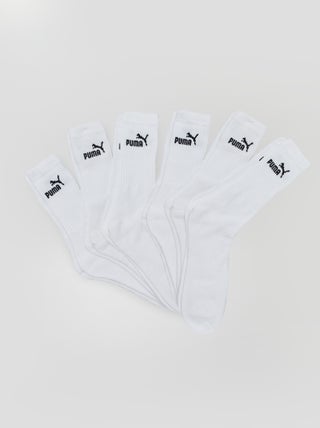 Pack de 6 pares de calcetines 'Puma'