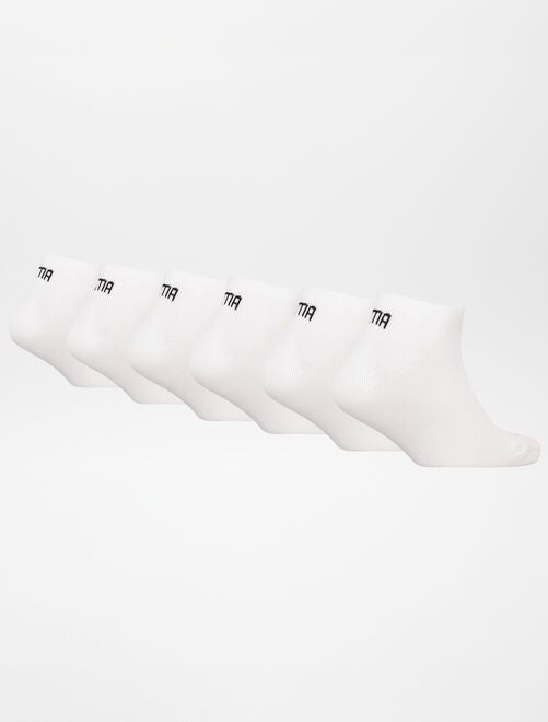 Pack de 6 pares de calcetines 'Puma' - Kiabi