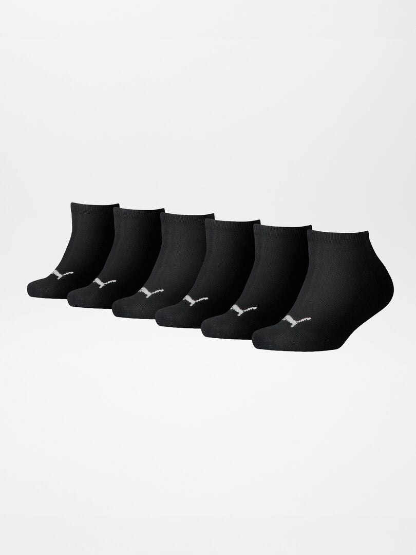 Pack de 6 pares de calcetines 'Puma' NEGRO - Kiabi