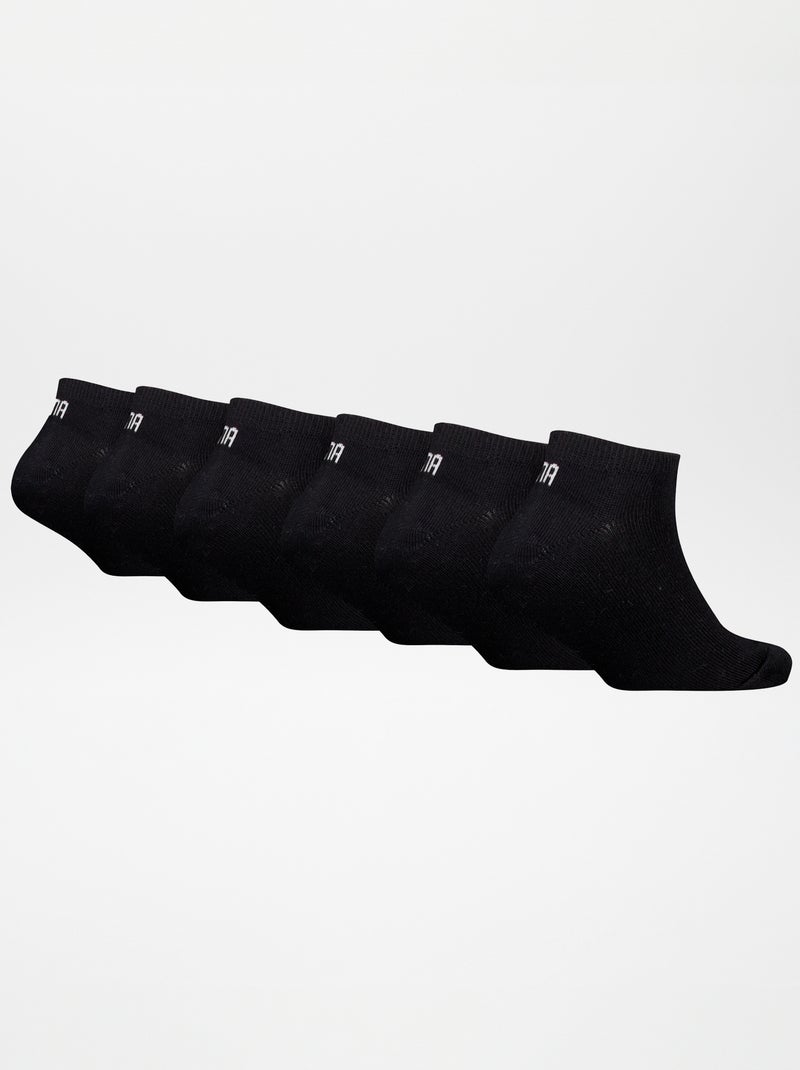 Pack de 6 pares de calcetines 'Puma' NEGRO - Kiabi
