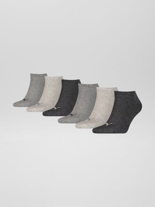 Pack de 6 pares de calcetines unisex 'Puma'