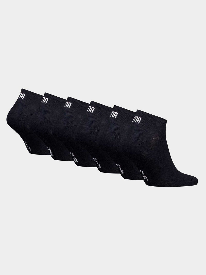 Pack de 6 pares de calcetines unisex 'Puma' NEGRO - Kiabi