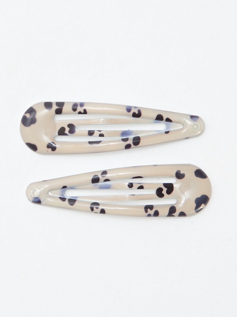 Pack de 6 pinzas clip Kaki - Kiabi