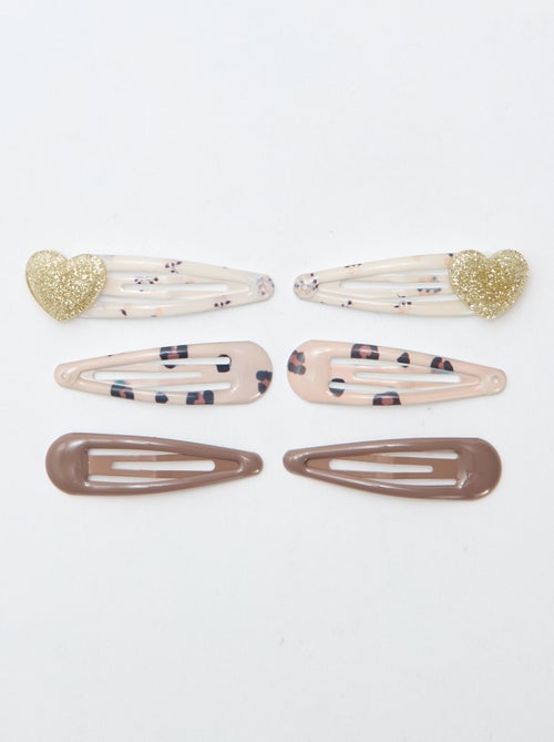 Pack de 6 pinzas clip - Kiabi