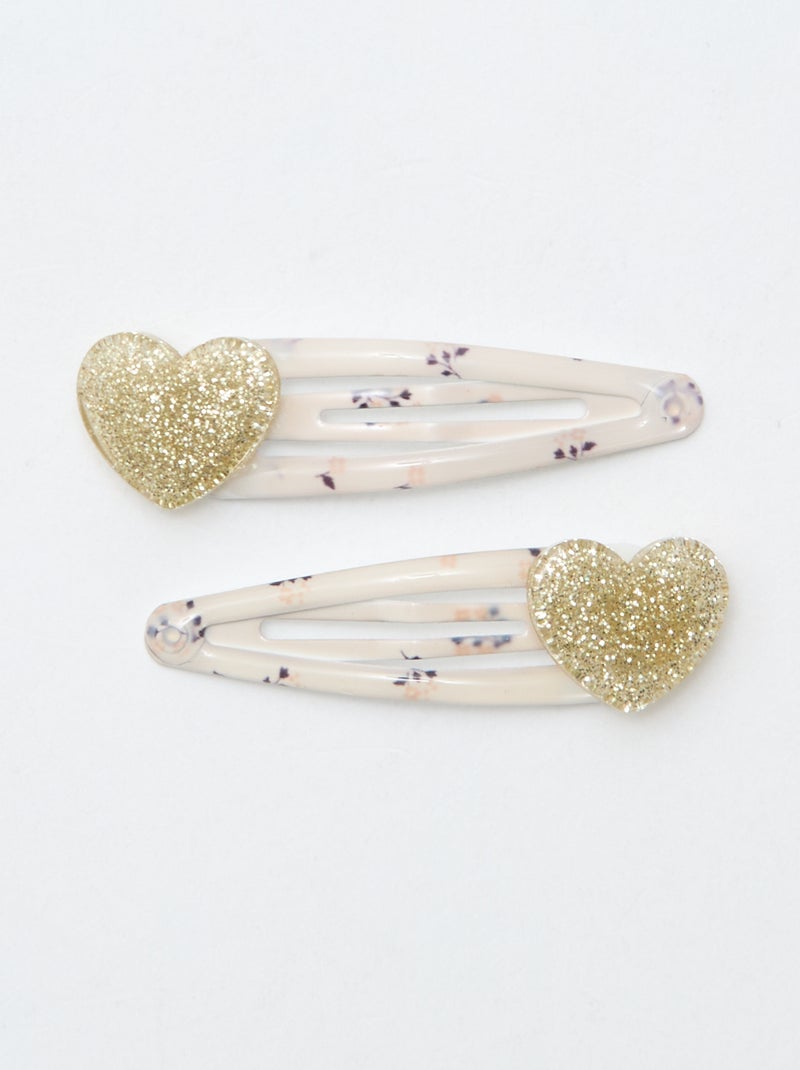 Pack de 6 pinzas clip Marron - Kiabi