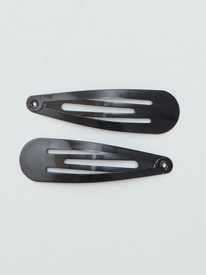 Pack de 6 pinzas para el pelo Negro - Kiabi