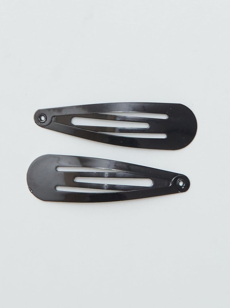 Pack de 6 pinzas para el pelo Negro - Kiabi