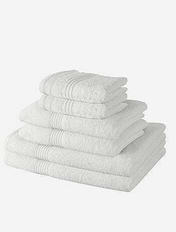 Pack de 6 toallas pequeñas + toallas grandes - Kiabi