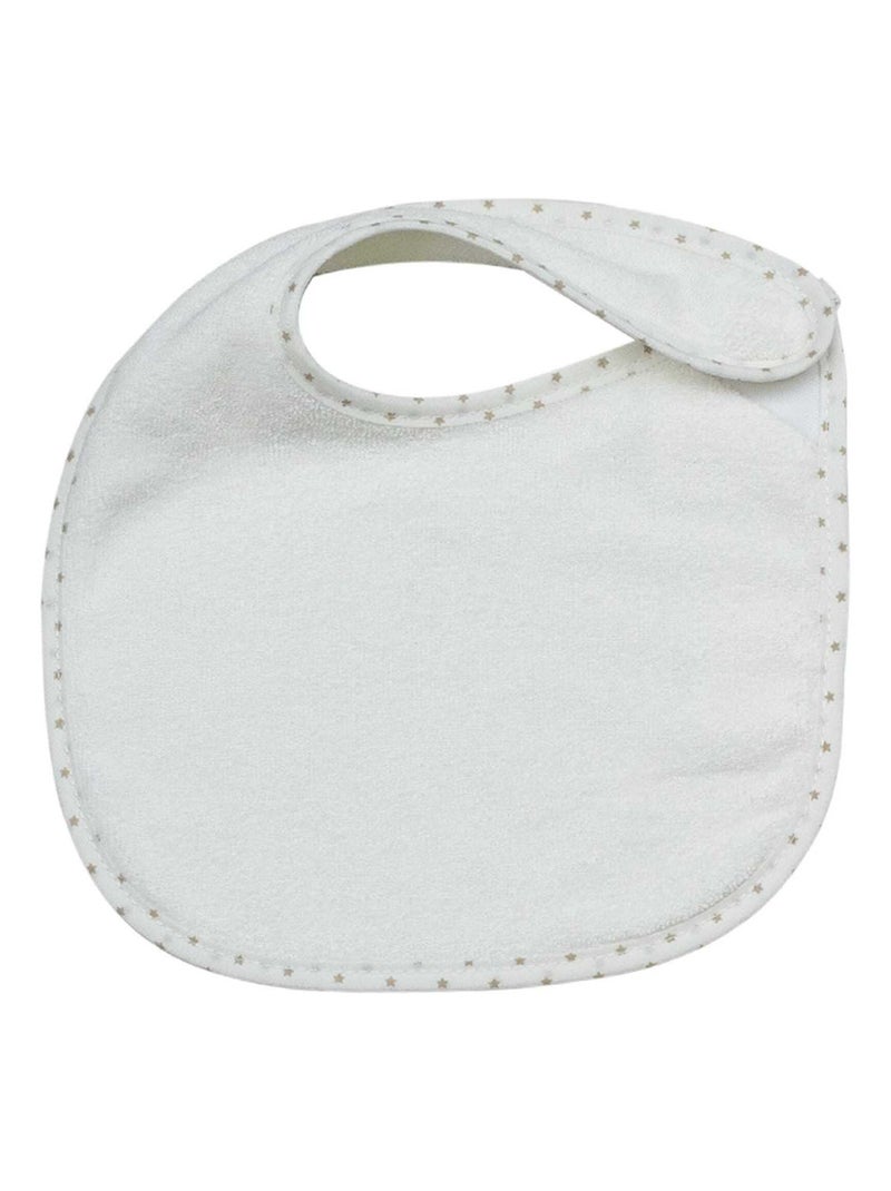 Pack de 7 baberos Crudo - Kiabi
