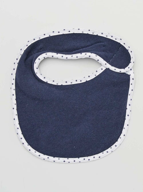 Pack de 7 baberos de rizo con velcro - Kiabi