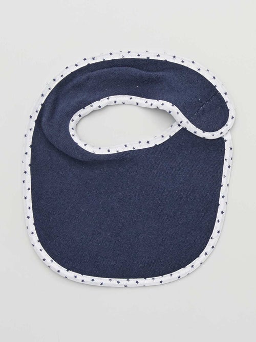 Pack de 7 baberos de rizo con velcro - Kiabi