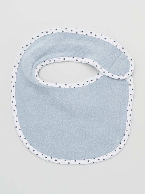 Pack de 7 baberos de rizo con velcro - Kiabi