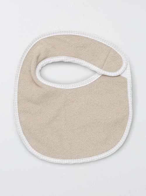 Pack de 7 baberos de rizo con velcro - Kiabi Pack de 7 baberos de rizo con velcro - Kiabi