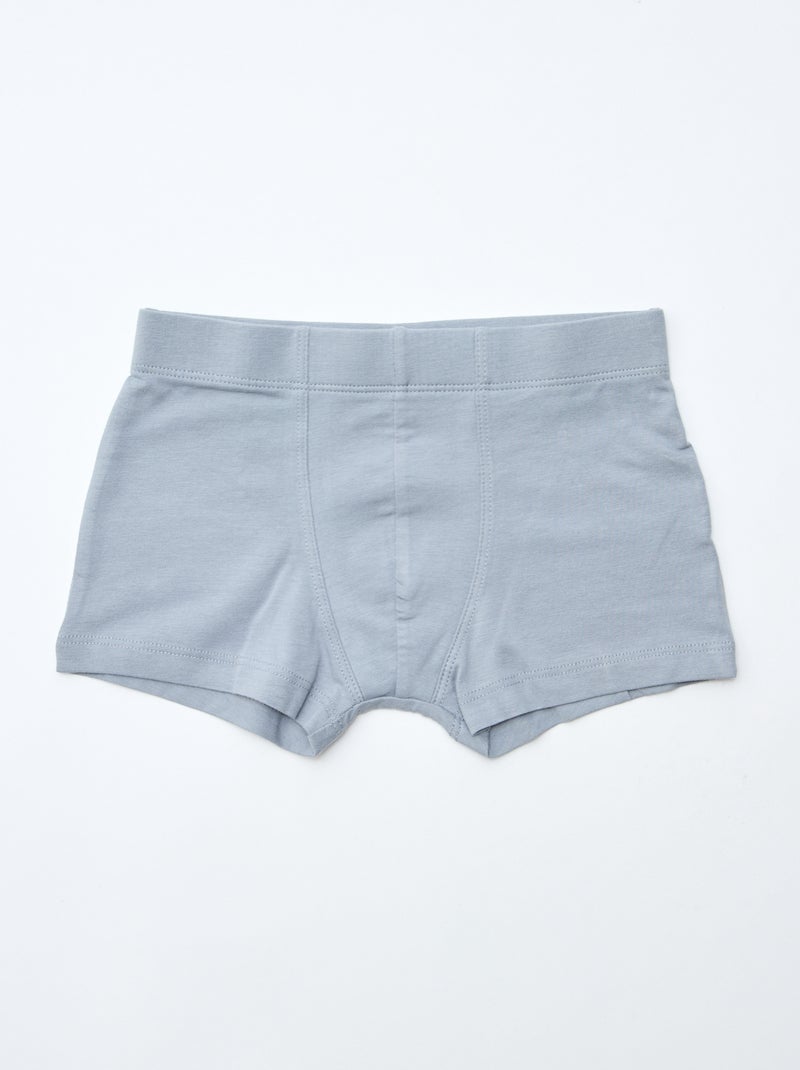 Pack de 7 bóxers de algodón Beige - Kiabi