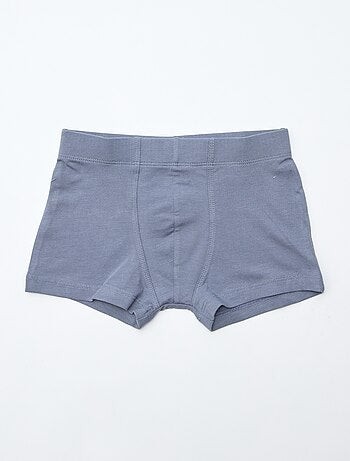 Pack de 7 bóxers lisos para hombre