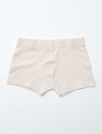 Pack de 7 bóxers lisos para hombre