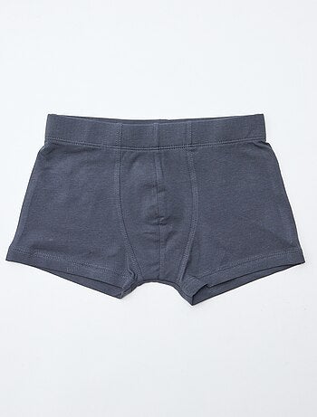 Pack de 7 bóxers lisos para hombre