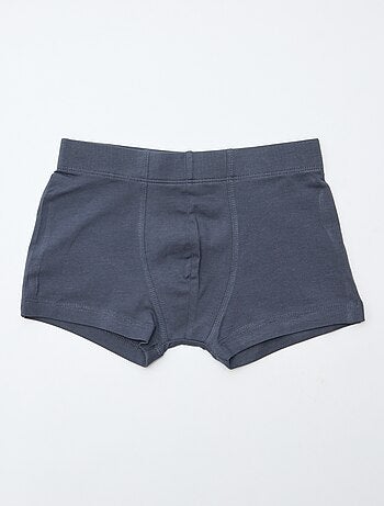 Pack de 7 bóxers lisos para hombre