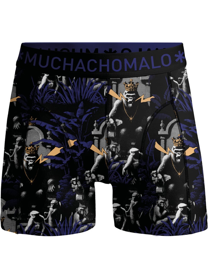 Pack de 7 bóxers Muchachomalo Azul Verde Azul - Kiabi