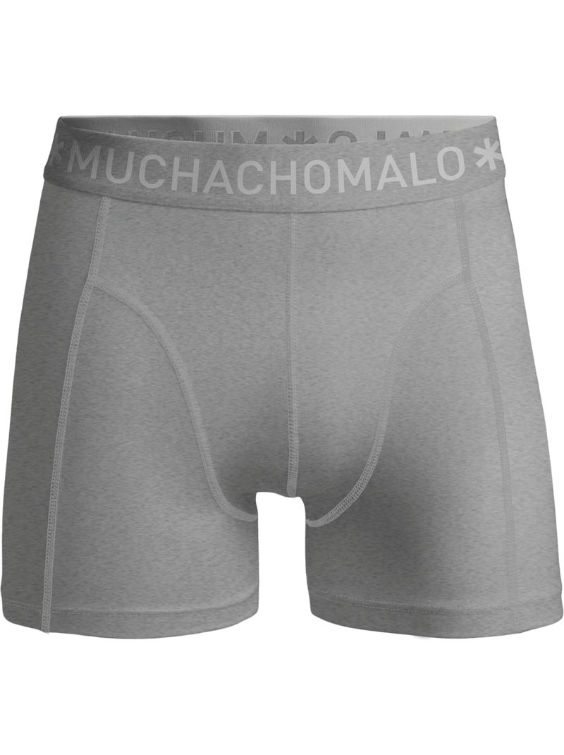 Pack de 7 bóxers Muchachomalo Negro Azul Gris - Kiabi