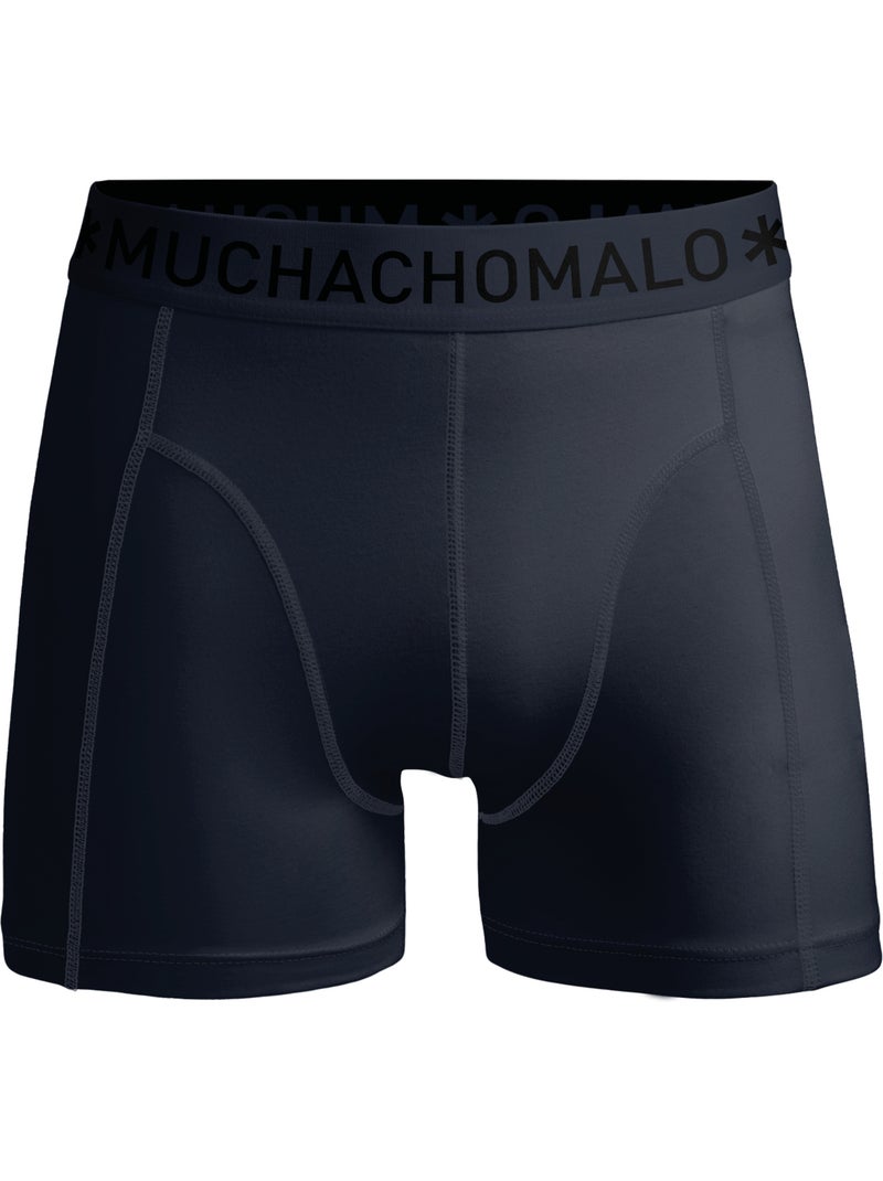 Pack de 7 bóxers Muchachomalo Negro Azul Gris - Kiabi